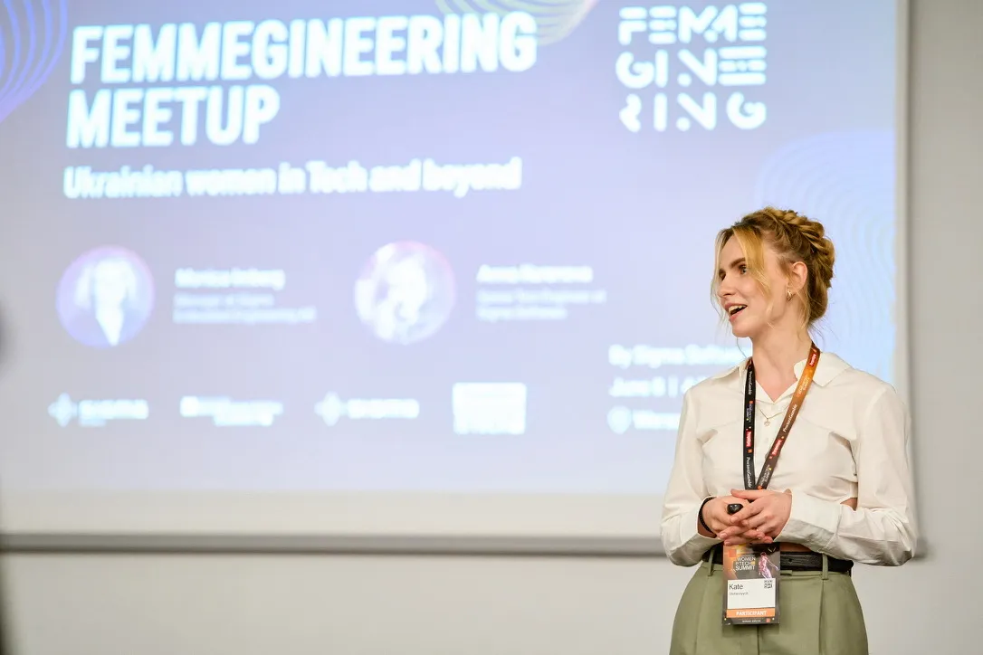 Femmegineering Women in Tech event