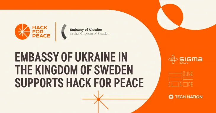 Hack for Peace event participants