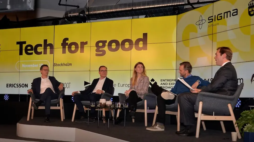 Tech for Good Sweden-Ukraine Business Forum panel
